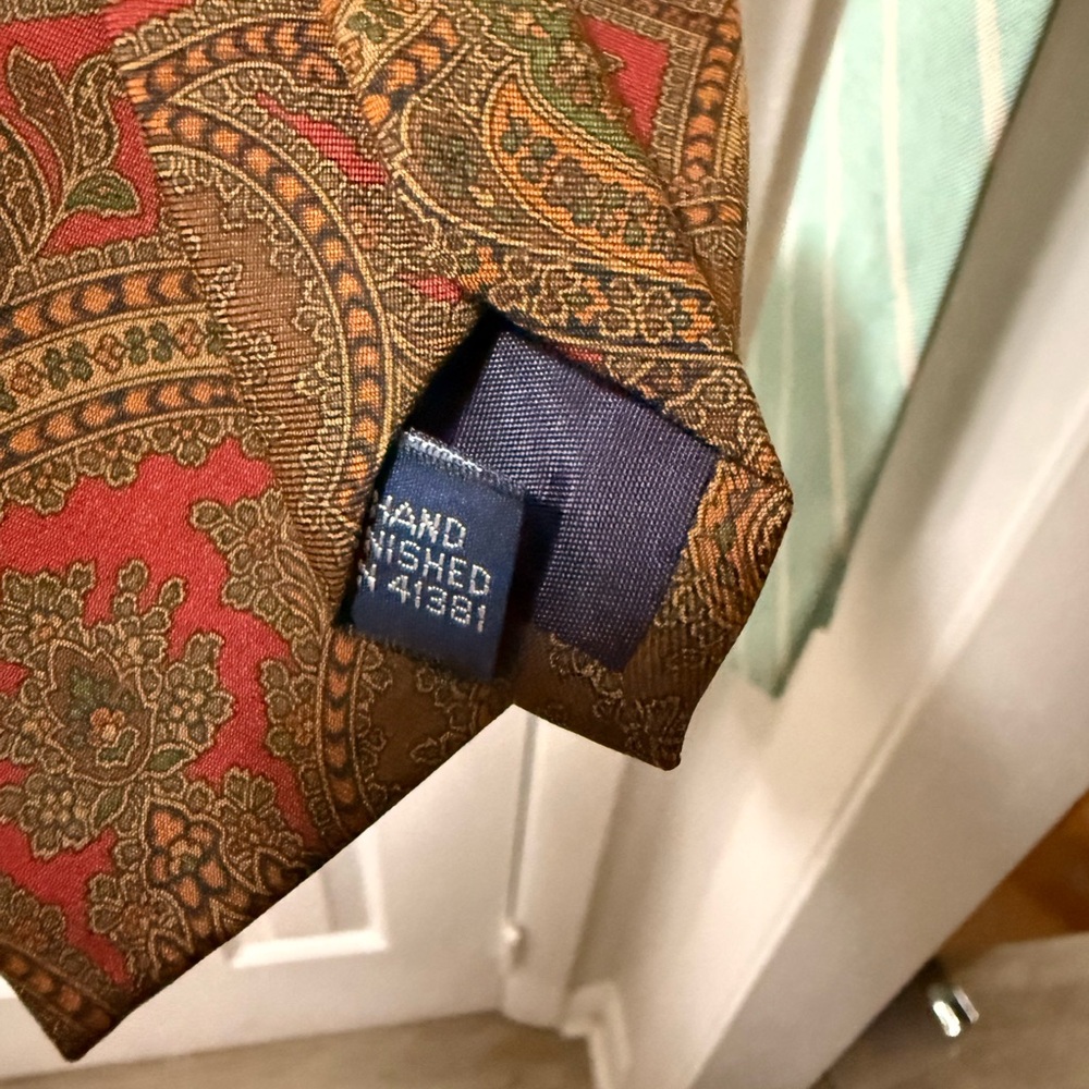 Vintage polo Ralph Lauren ties - Picture 6 of 15